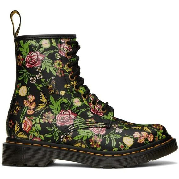 Dr. Martens 1460 Floral Bloom Combat Boot (Women) US SZ. 5 NEW IN BOX AW004 - Picture 2 of 5